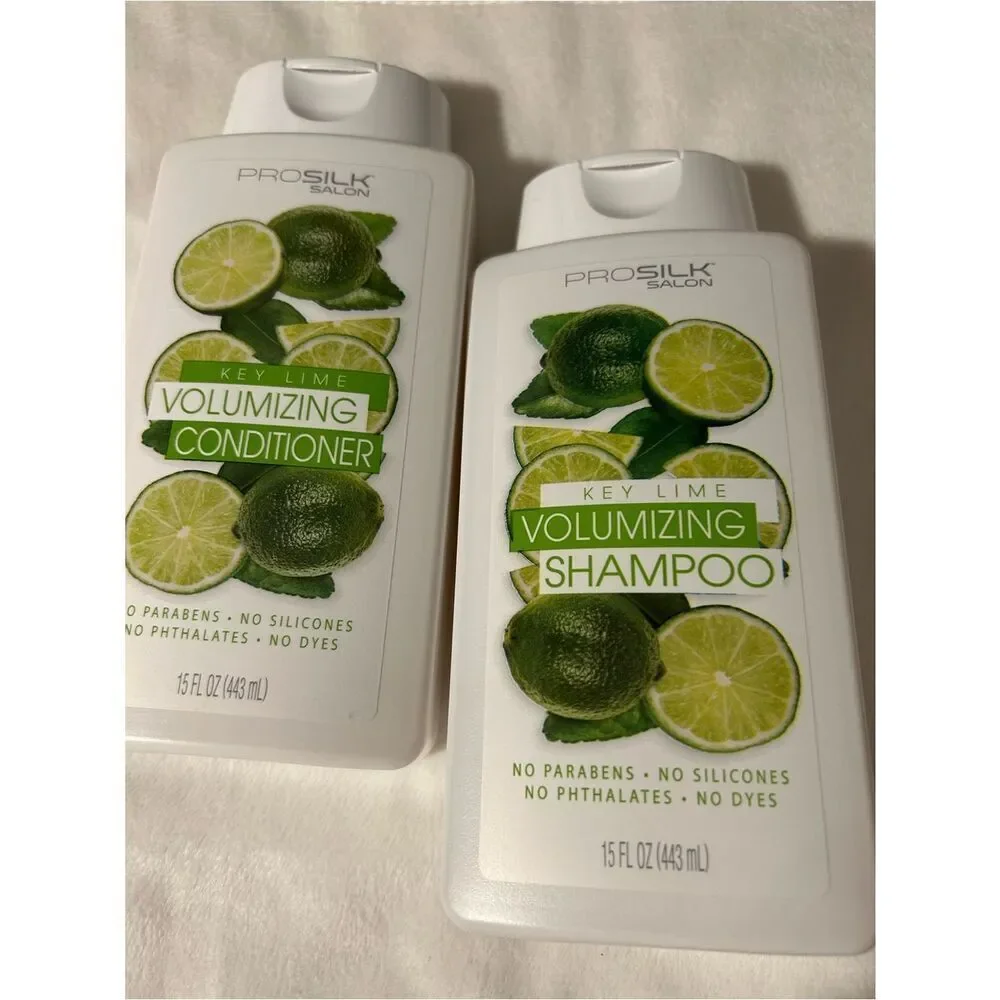 Prosilk Salon Volumizing Key Lime Shampoo And Conditioner Set 15 FI Oz
